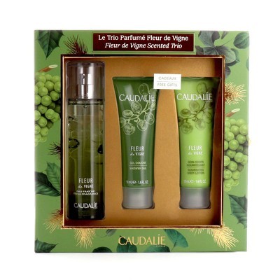 Caudalie - Set Fleur de Vignes Eau Fraiche Γυναικείο Άρωμα 50ml και Gel Douche Αφρόλουτρο Σώματος 50ml και Soin Corps Ενυδατικό Γαλάκτωμα Σώματος 50ml