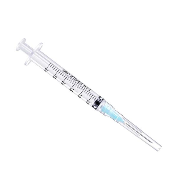 Disposable Syringe Single Use 2,5ml with Needle 21G 1 piece