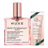 Nuxe - Huile Prodigieuse Florale Multi-Purpose Dry Oil Ξηρό Λάδι Ενυδάτωσης 100ml & Ενυδατικό & Creme Prodigieuse Boost Κρέμα-Gel Πολλαπλής Δράσης 15ml