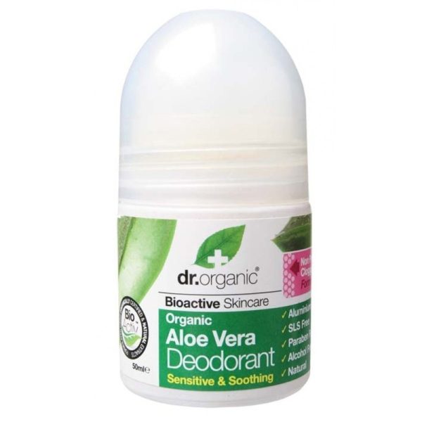 Dr. Organic – Aloe Vera Deodorant Roll-On 50 ml