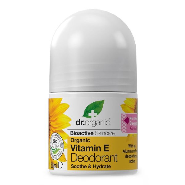 Dr. Organic – Vitamin E Deodorant Roll-On 50 ml