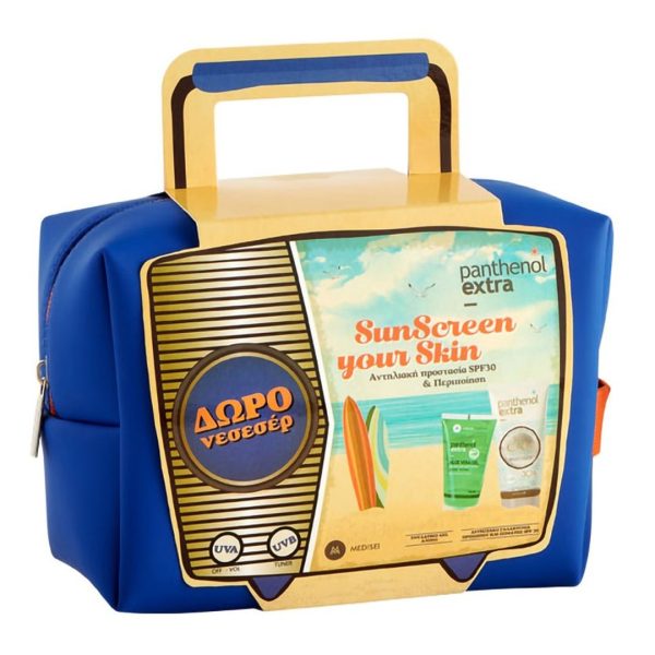 Medisei – Promo Panthenol Extra Sun Care Face – Body SPF30 Coconut 200ml & Aloe Vera Gel 150ml