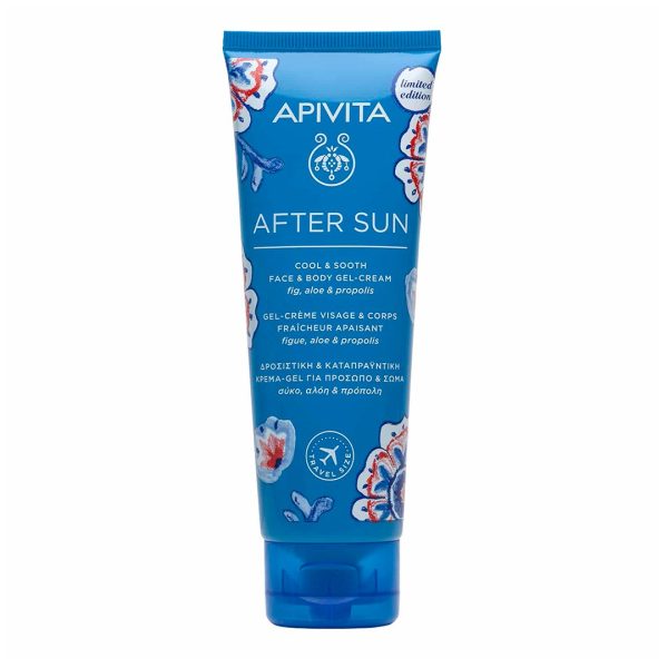 Apivita - Limited Edition Bee Sun Safe After Δροσιστική Καταπραϋντική Κρεμα-Gel για Πρόσωπο & Σώμα 100ml