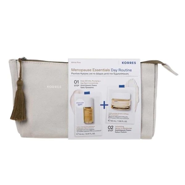 Korres - Σετ Λευκή Πεύκη Kρέμα Hμέρας 40 ml & Ορός Προσώπου 15ml