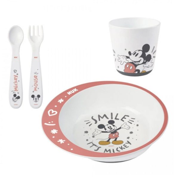Nuk - Σετ Φαγητού Disney 9 Μηνών+ με Ποτήρι, Πιάτο, Πιρούνι & Κουτάλι Nuk - Σετ Φαγητού Disney 9 Μηνών+ με Ποτήρι, Πιάτο, Πιρούνι & Κουτάλι