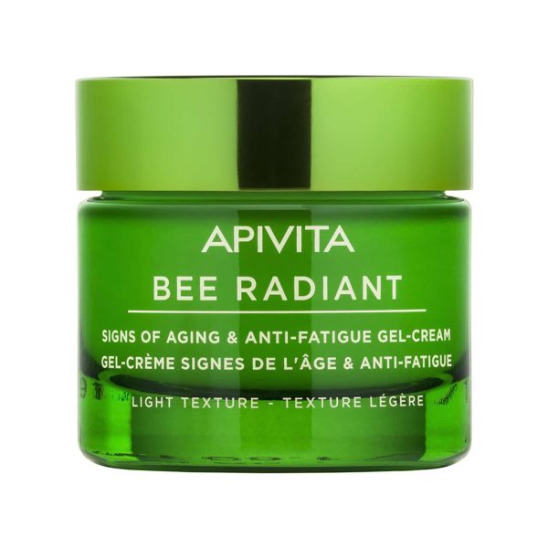 Apivita - Bee Radiant Κρέμα-Gel Ελαφριάς Υφής για Σημάδια Γήρανσης & Ξεκούραστη Όψη 50ml