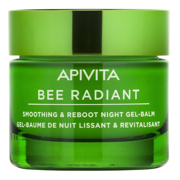 Apivita - Bee Radiant Gel-Balm Νύχτας για Λείανση & Αναζωογόνηση 50ml