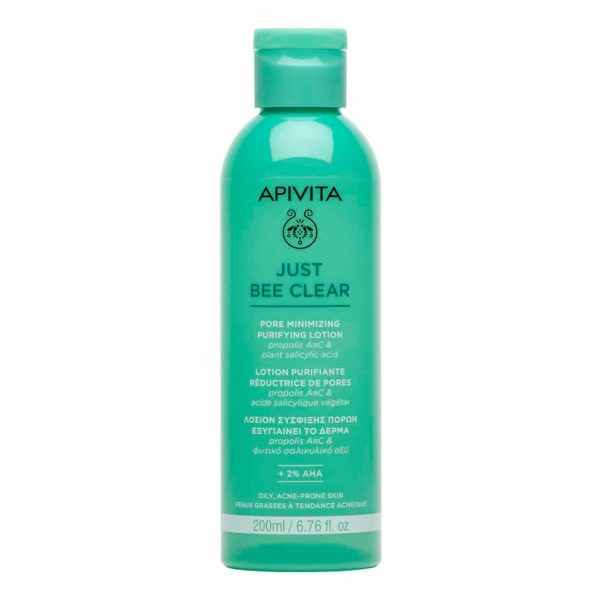 Acne - Sensitive Skin Apivita – Just Bee Clear Pore Minimizing Purifying Lotion 200ml