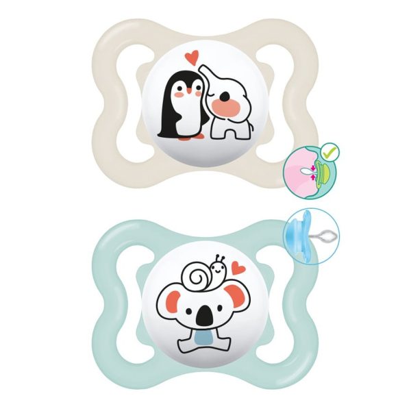 MAM – Supreme Silicon Soother 2-6 Months 2pcs Code. 145S
