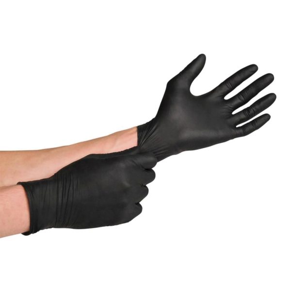 Holik - Nitrile Powder Free Black Gloves 100pcs Holik - Nitrile Powder Free Black Gloves 100pcs