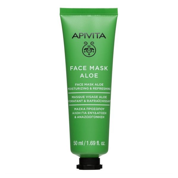 Apivita - Face Mask Aloe Moisturizing & Refreshing 50ml Apivita - Face Mask Aloe Moisturizing & Refreshing 50ml