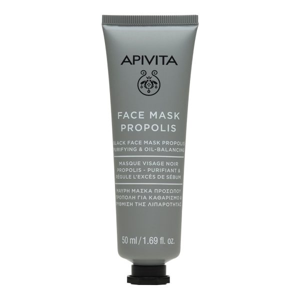 Apivita - Black Face Mask Propolis - Purifying & Oil-Balancing 50ml