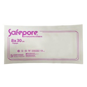 DRESSING MATERIALS Safepore – Stripping Adhesive Sticker 8x30cm