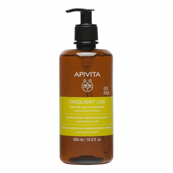Apivita - Frequent Use Gentle Daily Shampoo Απαλό Σαμπουάν Καθημερινής Χρήσης με Χαμομήλι και Μέλι 500ml Apivita - Frequent Use Gentle Daily Shampoo Απαλό Σαμπουάν Καθημερινής Χρήσης με Χαμομήλι και Μέλι 500ml