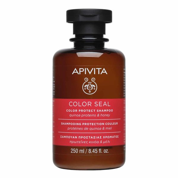 Apivita - Color Seal Shampoo with Quinoa Protein & Honey 250ml Apivita - Color Seal Shampoo with Quinoa Protein & Honey 250ml