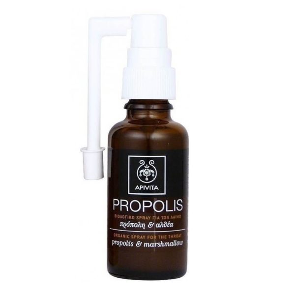 Apivita - Propolis Βιολογικό Spray για το Λαιμό με Πρόπολη & Αλθέα 30ml