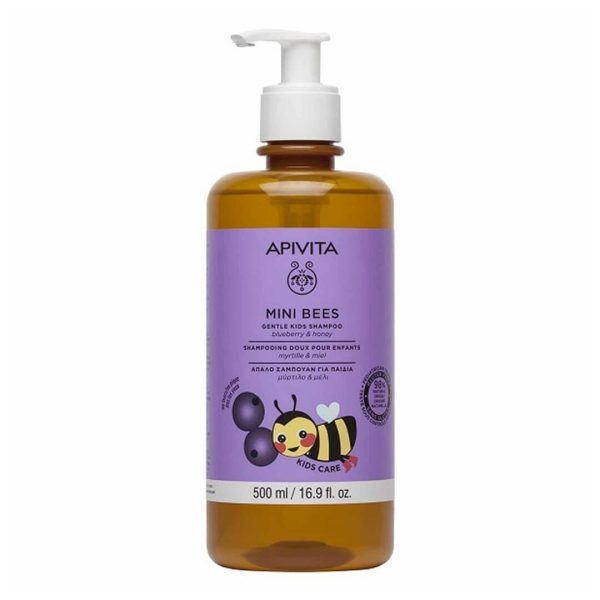 Apivita - Mini Bees Απαλό Σαμπουάν Για Παιδιά 500ml