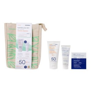 4Seasons Korres – Hydrate Your Skin: Yoghurt Sunscreen Face + Eyes Cream SPF50 50ml & Foaming Cream Cleanser 20ml & Greek Yoghurt Probiotic Skin-Supplement Face Serum 1.5ml