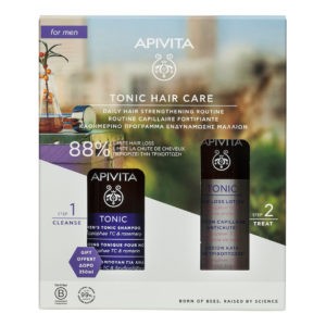 Hair Care Apivita – Promo Tonic Hair Care: Hair Loss Lotion 150ml & Men’s Tonic Shampoo 250ml