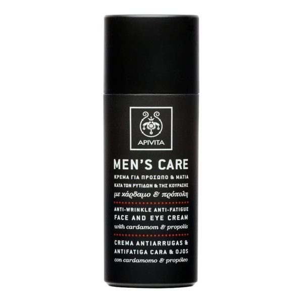 Apivita - Men's Care Κρέμα Πρόσωπου & Ματιών Κατά Των Ρυτίδων και της Κούρασης 50ml Apivita - Men's Care Κρέμα Πρόσωπου & Ματιών Κατά Των Ρυτίδων και της Κούρασης 50ml