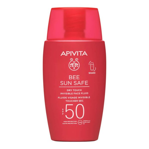 Apivita - Bee Sun Safe Dry Touch Λεπτόρρευστη Kρέμα Προσώπου SPF50 50ml Apivita - Bee Sun Safe Dry Touch Λεπτόρρευστη Kρέμα Προσώπου SPF50 50ml