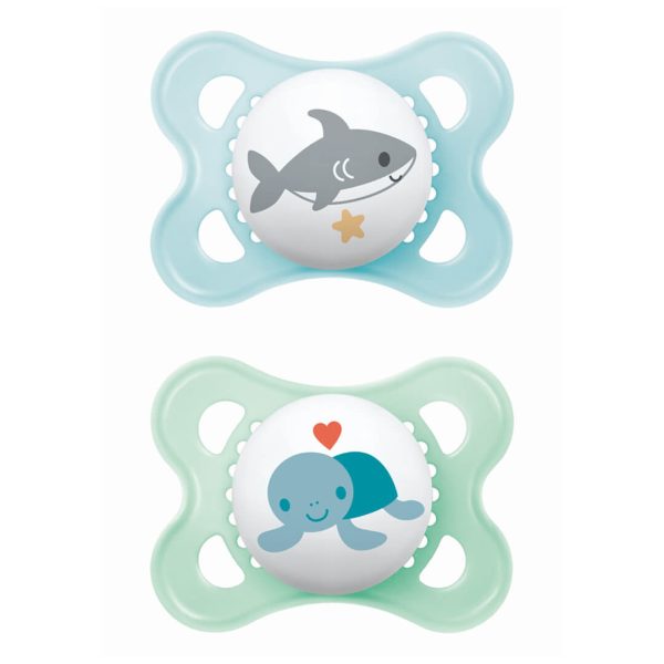 MAM - 101S - Original Orthodontic Soother Latex 2-6 Months 2pcs