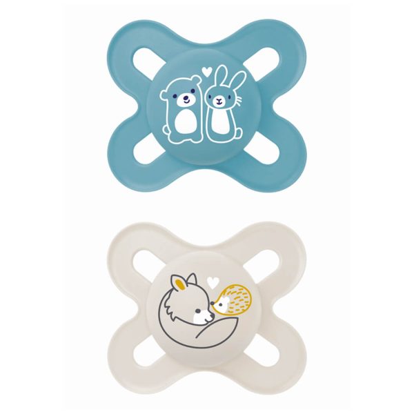 Mam – Start Silicon Soother 0-2 Months 2pcs