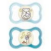 Mam Air Night Silicon Soother 16+ Months 277S 2pcs