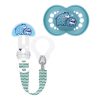 MAM - 319S - Original & Clip It! Silicon Soother and Soft Ribbon 6-16 Months