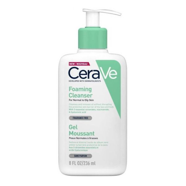CeraVe - Foaming Cleanser Καθαριστικό Gel Προσώπου & Σώματος 236ml