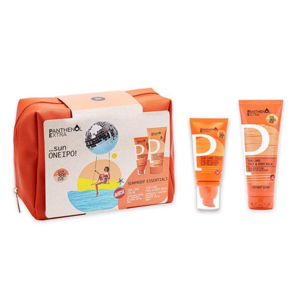 4Εποχές Medisei – Promo Panthenol Extra Sun Care Color SPF30 Αντηλιακή Κρέμα-Τζελ Προσώπου με Χρώμα 50ml & Αντηλιακό Γαλάκτωμα Προσώπου-Σώματος SPF30 100ml