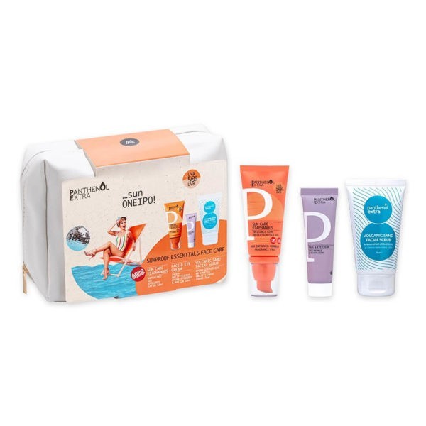 4Εποχές Medisei – Promo Panthenol Extra Sun Care Diaphanous SPF50 Αντηλιακό Τζελ Προσώπου 50ml & Αντιρυτιδική Κρέμα Προσώπου-Ματιών 20ml & Κρέμα Ήπιας Απολέπισης 75ml
