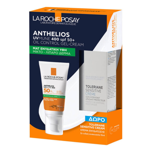 4Seasons La Roche Posay – Promo Anthelios UVMune 400 SPF50+ Oil Control Cream-Gel 50ml & Toleriane Cream 15ml