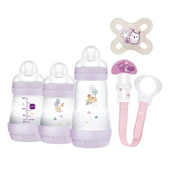 MAM - Set Δώρου 2 Μπιμπερό Easy Start Anti-Colic 160ml & 1 Μπιμπερό Easy Start Anti-Colic 260ml & 1 Πιπίλα MAM Start & Κορδέλα Στήριξης MAM - Set Δώρου 2 Μπιμπερό Easy Start Anti-Colic 160ml & 1 Μπιμπερό Easy Start Anti-Colic 260ml & 1 Πιπίλα MAM Start & Κορδέλα Στήριξης