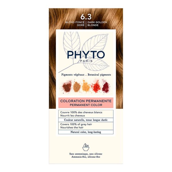 Phyto - Phytocolor Μόνιμη Βαφή Μαλλιών Νο 6.3 Ξανθό Σκούρο Χρυσό Phyto - Phytocolor Μόνιμη Βαφή Μαλλιών Νο 6.3 Ξανθό Σκούρο Χρυσό