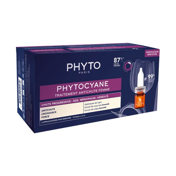 Phyto - Phytocyane Αγωγή Προοδευτικής Τριχόπτωσης για Γυναίκες 12x5ml Phyto - Phytocyane Αγωγή Προοδευτικής Τριχόπτωσης για Γυναίκες 12x5ml