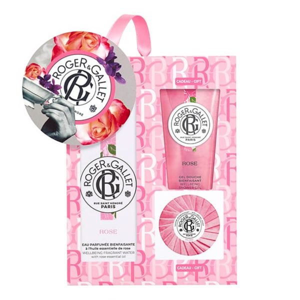 Roger & Gallet - Promo Set Rose Άρωμα 100ml & Σαπούνι 50gr & Αφρόλουτρο 50ml