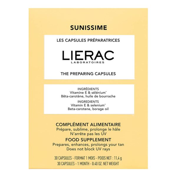 Lierac - Sunissime Κάψουλες Προετοιμασίας Μαυρίσματος 30 κάψουλες Lierac - Sunissime Κάψουλες Προετοιμασίας Μαυρίσματος 30 κάψουλες