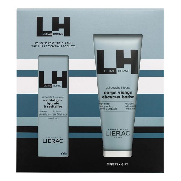 Lierac - Promo Homme Ενυδατικό Gel για Τόνωση 50ml & Αφρόλουτρο 200ml