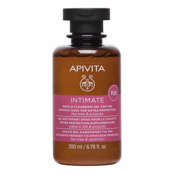 Apivita - Intimate Plus Gentle Cleansing Gel for the Intimate Area for Extra Protection 200ml Apivita - Intimate Plus Gentle Cleansing Gel for the Intimate Area for Extra Protection 200ml