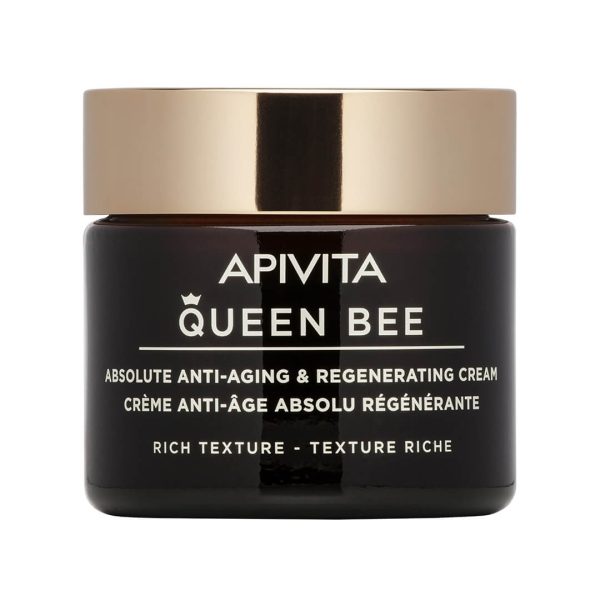 Apivita - Queen Bee Κρέμα Απόλυτης Αντιγήρανσης & Αναγέννησης Πλούσιας Υφής 50ml Apivita - Queen Bee Κρέμα Απόλυτης Αντιγήρανσης & Αναγέννησης Πλούσιας Υφής 50ml