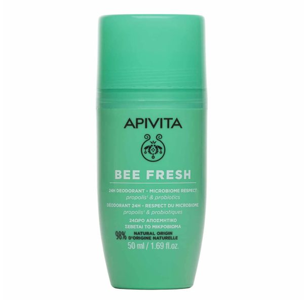 Apivita -  Bee Fresh 24h Deodorant with Propolis & Probiotics 50ml