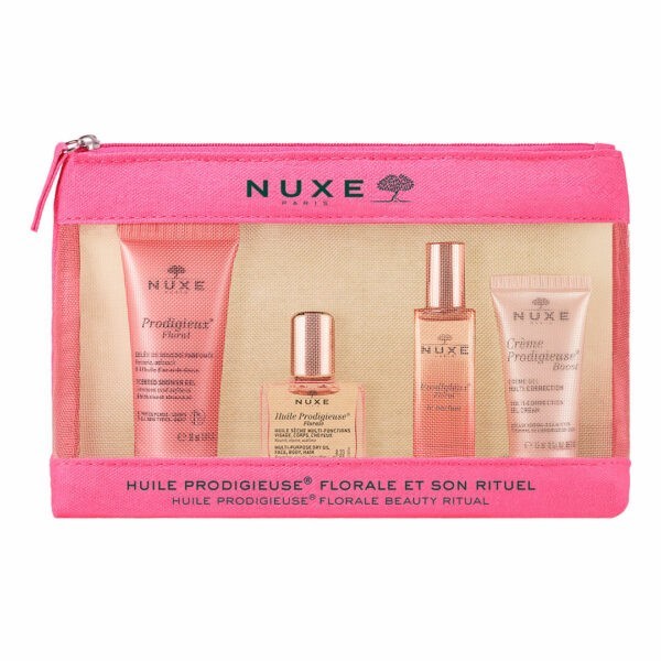 Body Care Nuxe – Promo Prodigieux Floral Shower Gel 30ml & Huile Prodigieuse Florale Multi-Purpose Dry Oil 10ml & Prodigieux Floral Le Parfum 15ml & Prodigieuse Boost Cream Gel 15ml