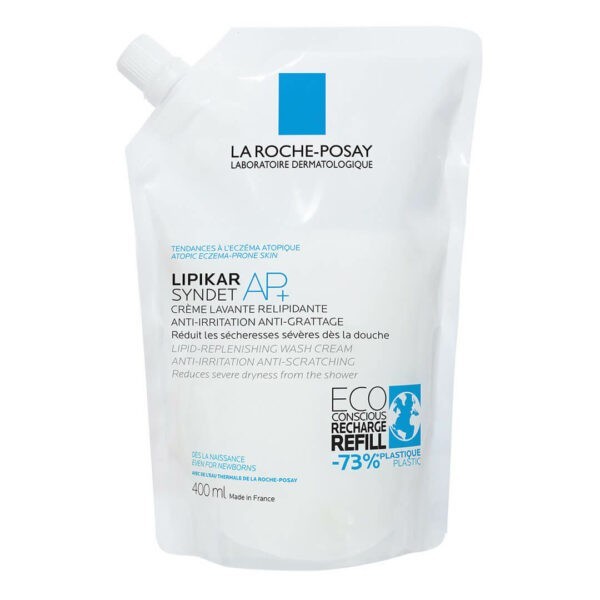 Baby Care La Roche Posay – Lipikar Syndet AP+ Cream Wash Refill 400ml La Roche Posay - Lipikar & Cicaplast