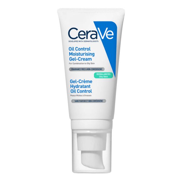 CeraVe - Oil Control Moisturising Gel-Cream Ενυδατική για Mικτό έως Λιπαρό Δέρμα 52ml
