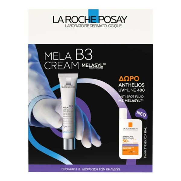 Γυναίκα La Roche Posay – Promo Mela B3 SPF30 Κρέμα για Κηλίδες Προσώπου 40ml & Anthelios UVMune Anti-Dark Spots Fluid SPF50+ 15ml