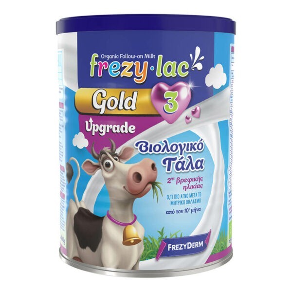 Infant Milks Frezyderm – Frezylac Gold Upgrade 3 Organic Milk Powder for Babies 10+ Months 400gr