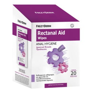 Αιμορροΐδες Frezyderm – Rectanal Aid Μαντηλάκια Καθαρισμού για την Περιπρωκτική Περιοχή 20 φακελάκια