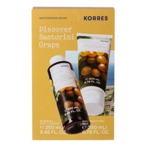 Άνδρας Korres – Promo Αμπέλι Σαντορίνης Αφρόλουτρο 250ml & Ενυδατικό Γαλάκτωμα Σώματος 200ml