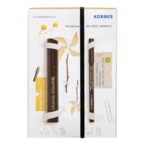 Γυναίκα Korres – Promo Volcanic Minerals Drama Volume Μάσκαρα 01 Black 13ml & Μολύβι Ματιών 01 Black 1.2gr